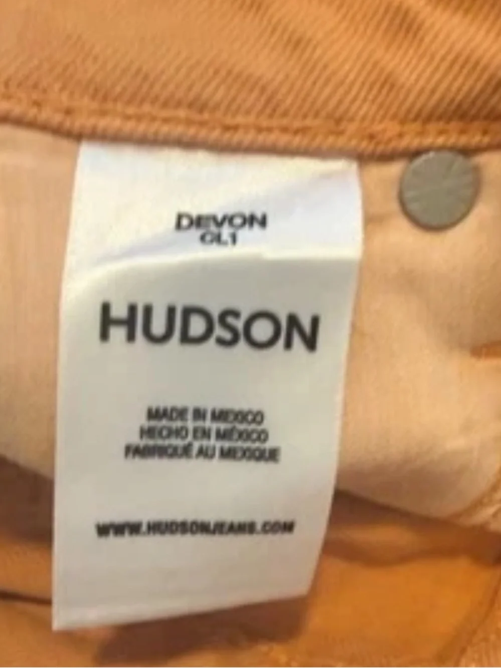 NWT Hudson Devon High-Rise Boyfriend Short 24